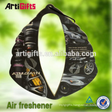 2015 new car scent custom make paper car air freshener wholesale